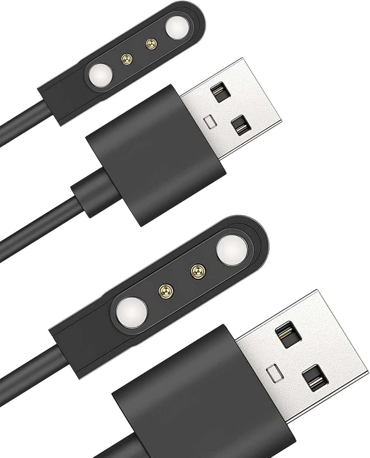 Amazon.co.jp: スマートウォッチ充電ケーブル 2ピンの距離は 4mm 対応